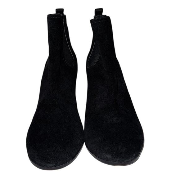 Tory Burch Casual Black Suede Ankle Boots Size 10.5 - Picture 2 of 11